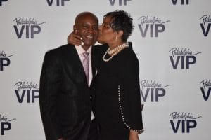 A man and a woman share a